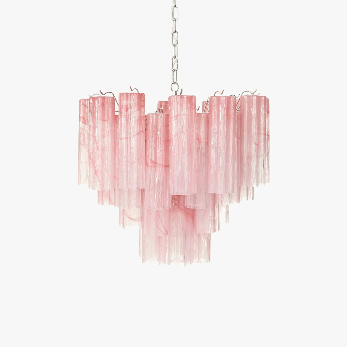 Murano Glass Tubes Chandelier