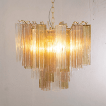 Murano Glass Tubes Chandelier