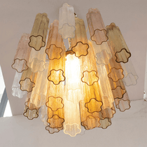 Murano Glass Tubes Chandelier