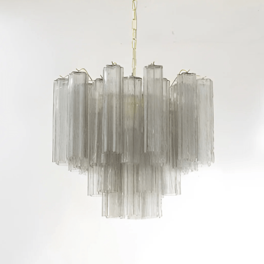 Murano Glass Tubes Chandelier