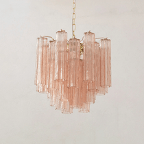 Murano Glass Tubes Chandelier