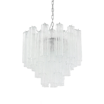 Murano Glass Tubes Chandelier