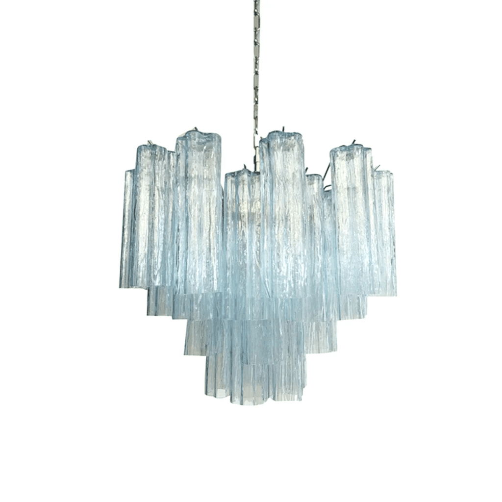 Murano Glass Tubes Chandelier