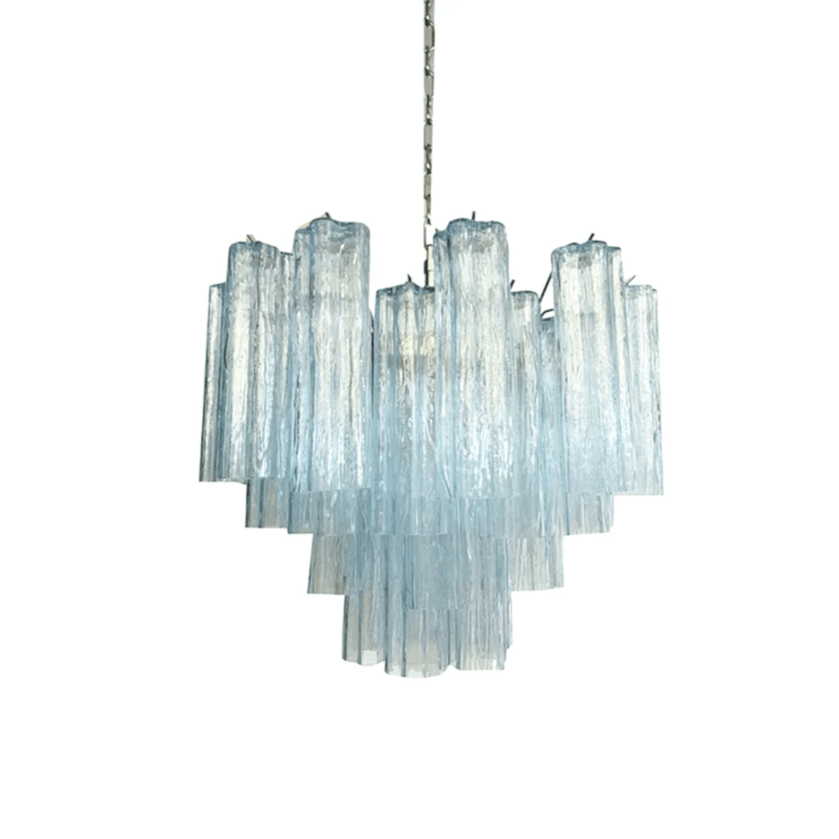 Murano Glass Tubes Chandelier