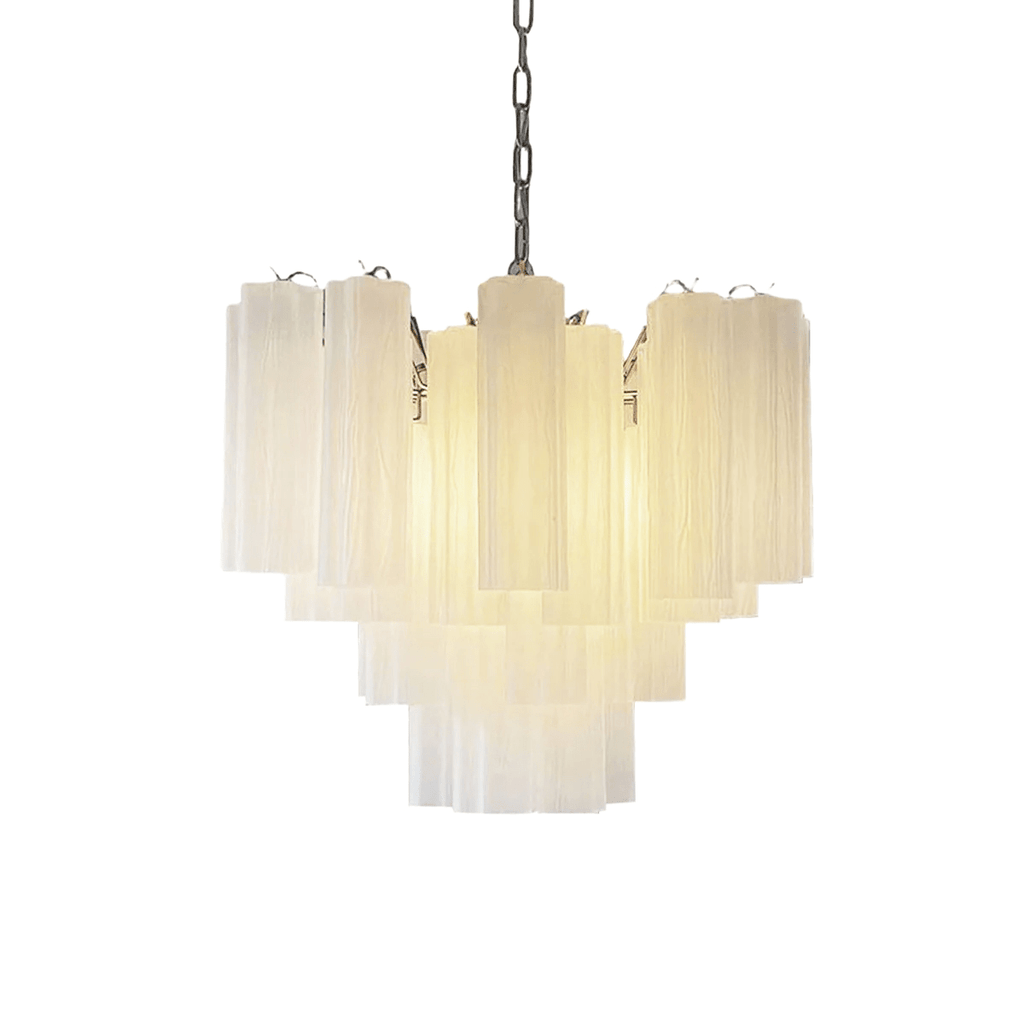 Murano Glass Tubes Chandelier