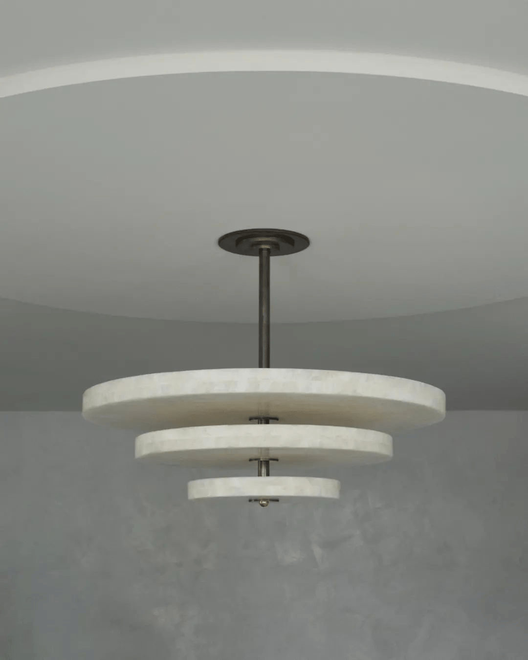 Elegant Ice Queen Alabaster Chandelier - CasaraHouse