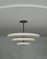 Elegant Ice Queen Alabaster Chandelier - CasaraHouse