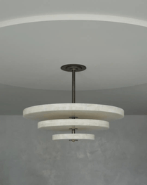 Elegant Ice Queen Alabaster Chandelier - CasaraHouse
