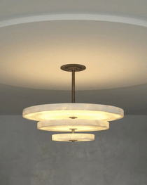 Ice Queen Alabaster Chandelier