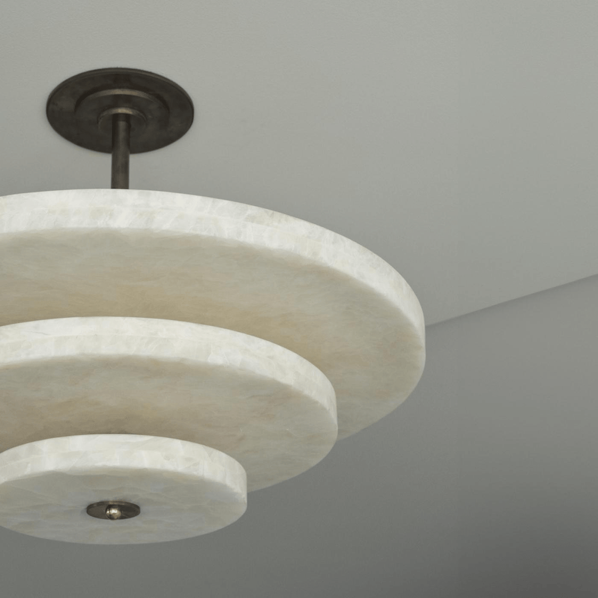 Elegant Ice Queen Alabaster Chandelier - CasaraHouse