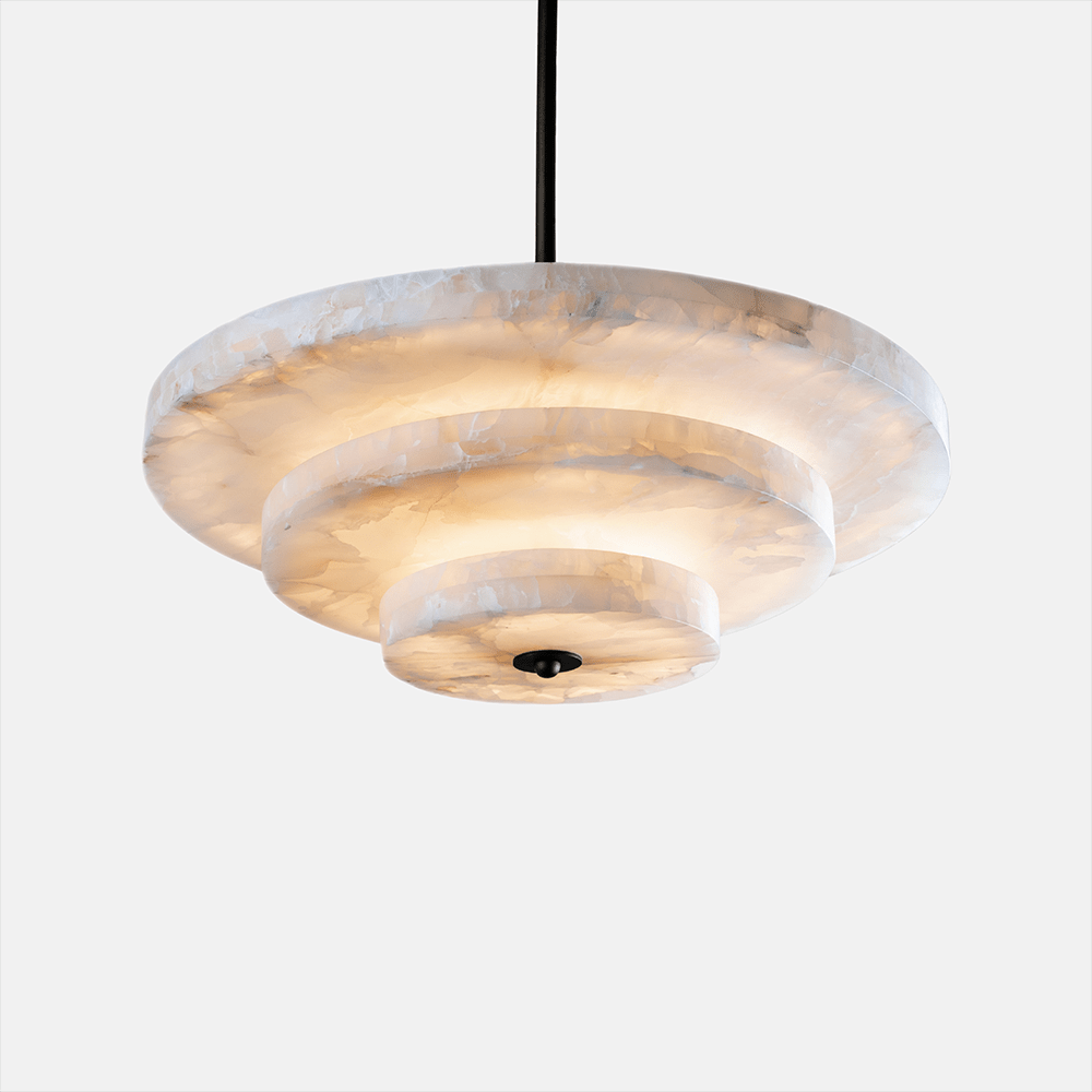 Elegant Ice Queen Alabaster Chandelier - CasaraHouse