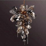 Premium Modern Art Glass Crystal Chandelier - CasaraHouse