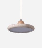 Lorea Travertine Stone Pendant Light - CasaraHouse