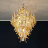 Contemporary Dravina Glass Petals Pendant Lamp - CasaraHouse