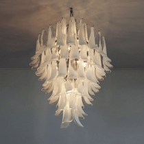 Contemporary Dravina Glass Petals Pendant Lamp - CasaraHouse