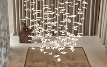 Leaf Twisted Sculptural Customize Chandelier