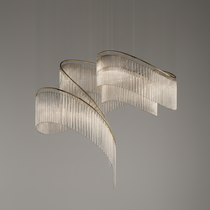 Luxury Fringe Waterfall Chandelier - CasaraHouse