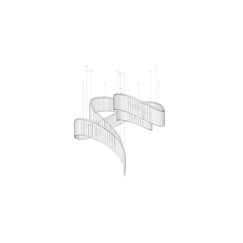 Luxury Waterfall Crystal Droplet Chandelier - CasaraHouse