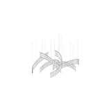 Luxury Waterfall Crystal Droplet Chandelier - CasaraHouse