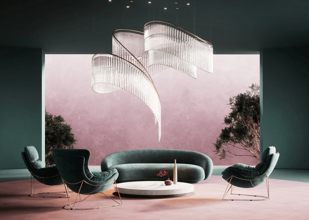 Luxury Fringe Waterfall Chandelier - CasaraHouse