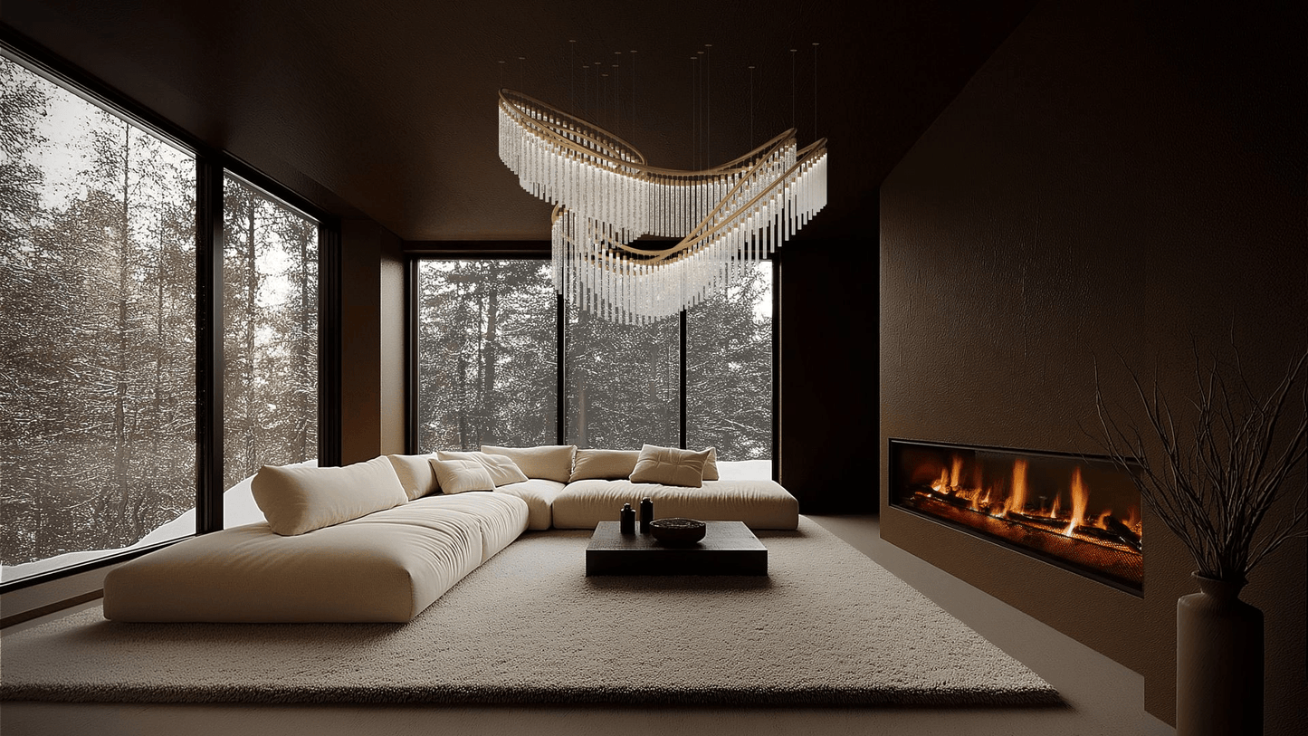 Luxury Fringe Waterfall Chandelier - CasaraHouse