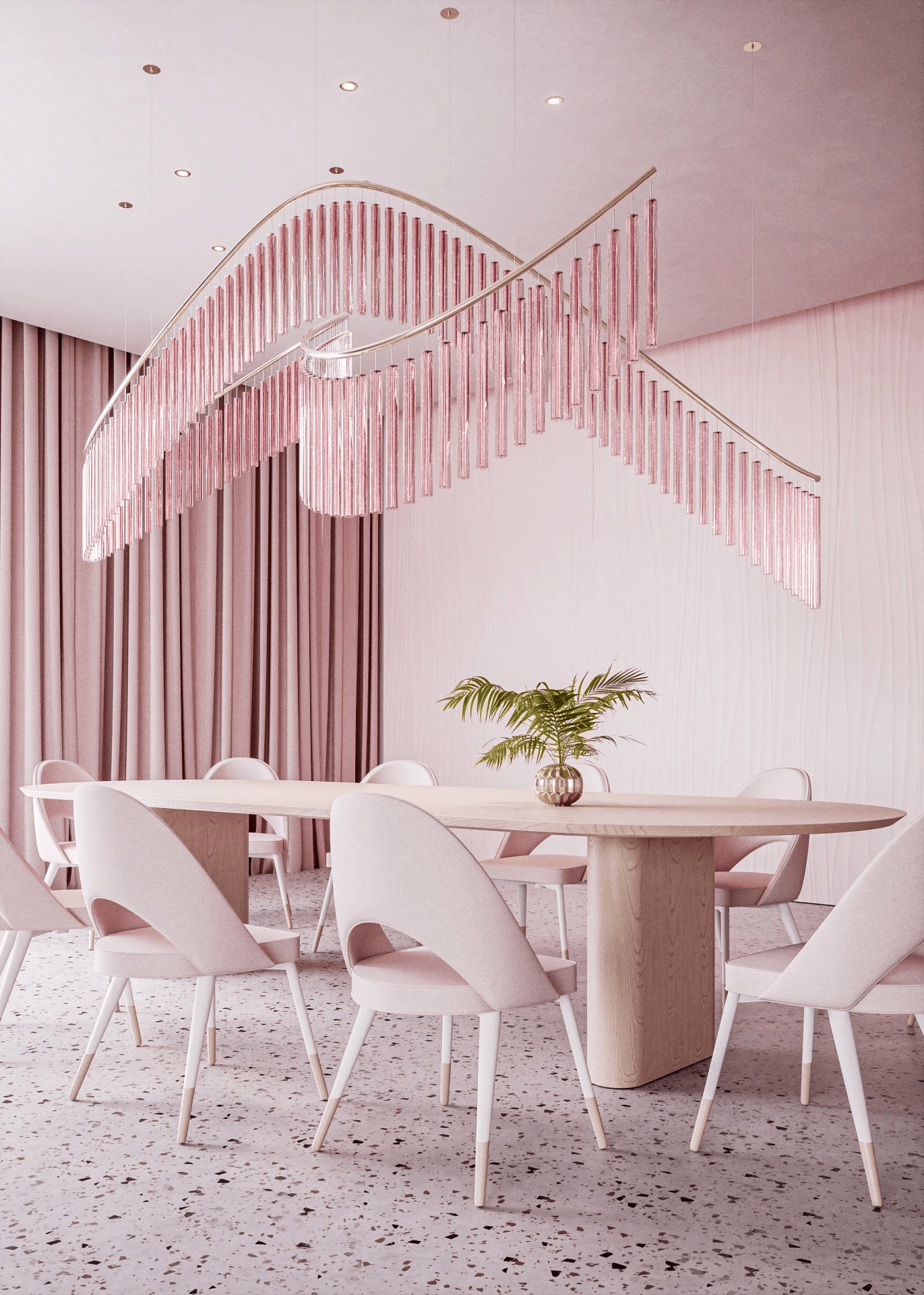 Luxury Fringe Waterfall Chandelier - CasaraHouse