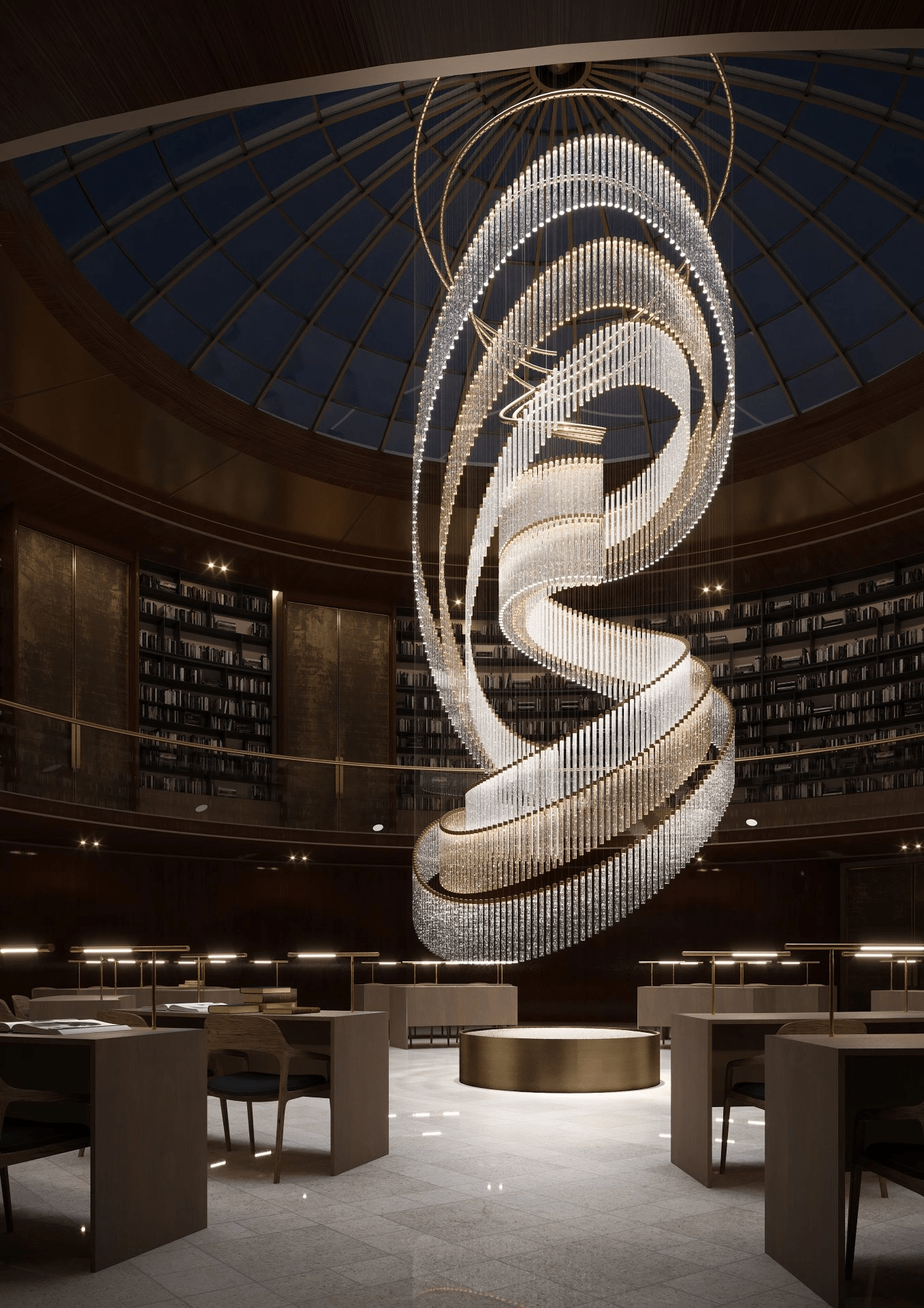 Luxury Waterfall Crystal Droplet Chandelier - CasaraHouse