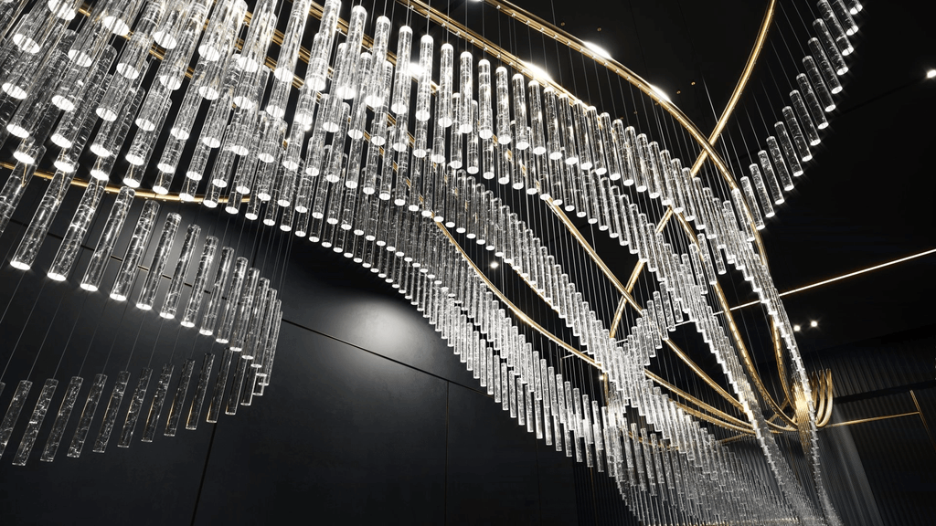 Luxury Fringe Waterfall Chandelier - CasaraHouse