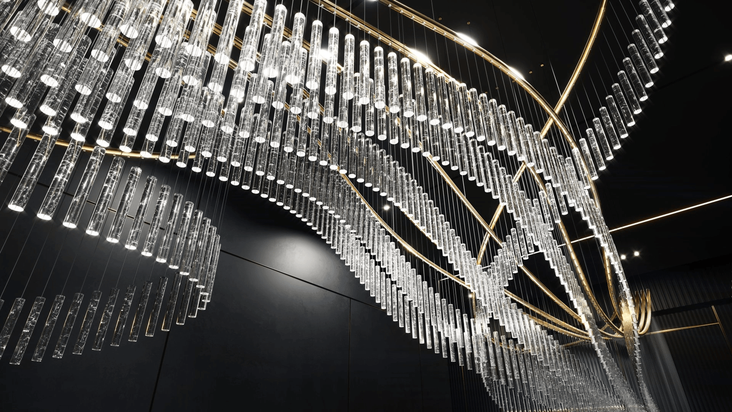 Luxury Fringe Waterfall Chandelier - CasaraHouse