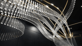Luxury Fringe Waterfall Chandelier - CasaraHouse