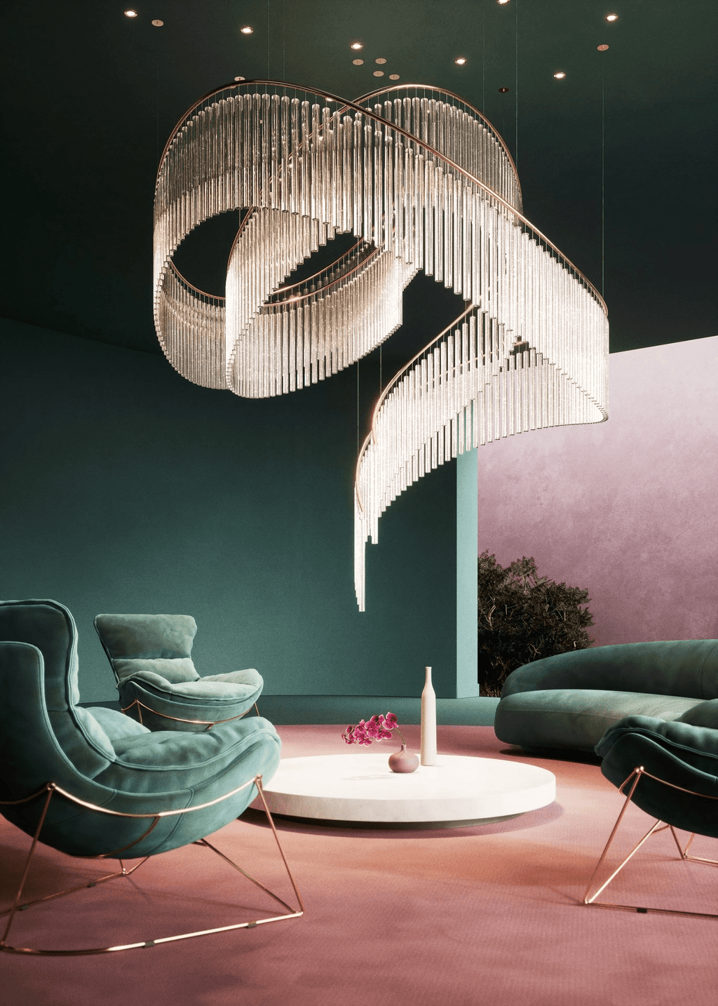 Luxury Fringe Waterfall Chandelier - CasaraHouse