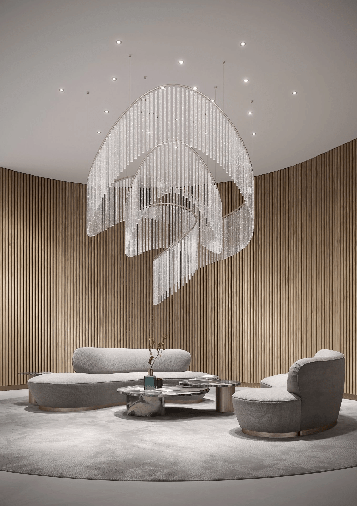 Luxury Fringe Waterfall Chandelier - CasaraHouse