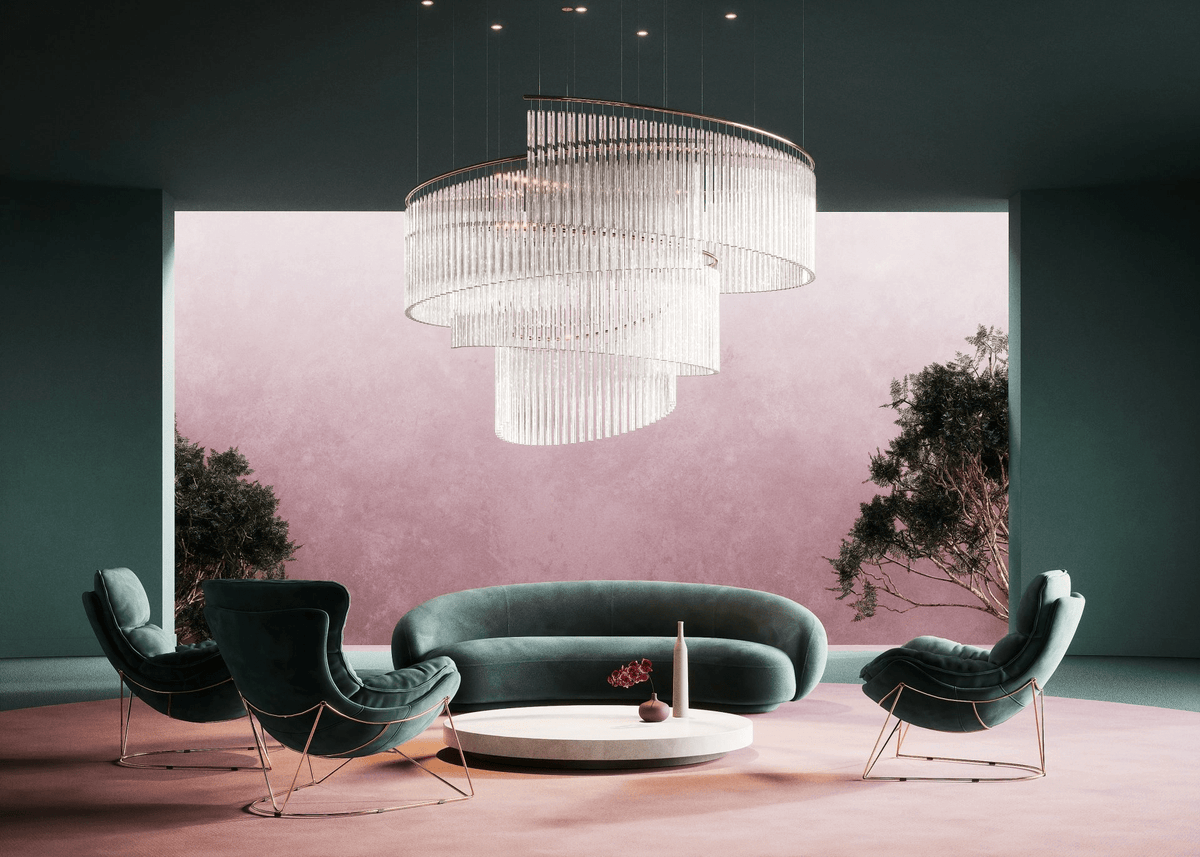 Crystal Spin Customize Chandelier