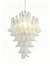 Contemporary Dravina Glass Petals Pendant Lamp - CasaraHouse