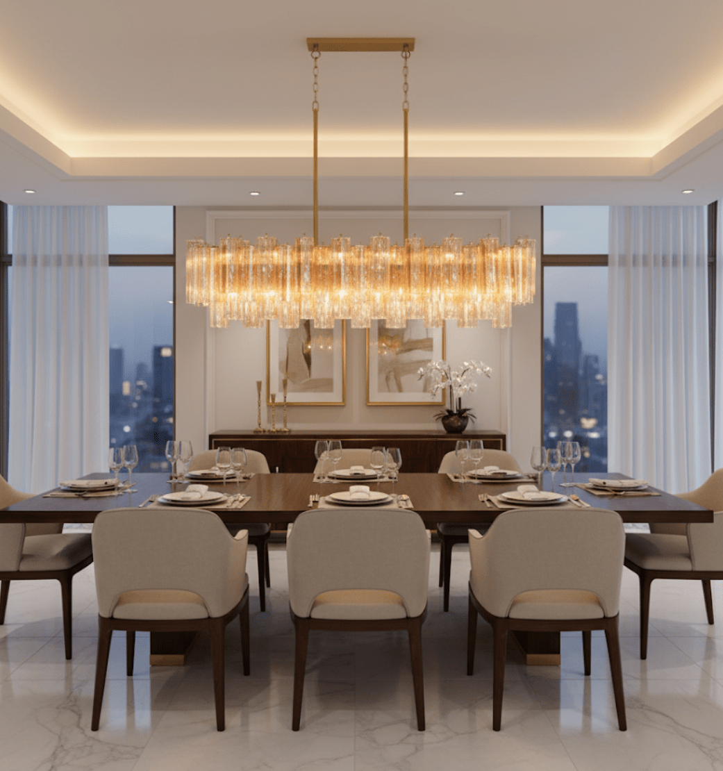 Luxury Addis Linear Chandelier