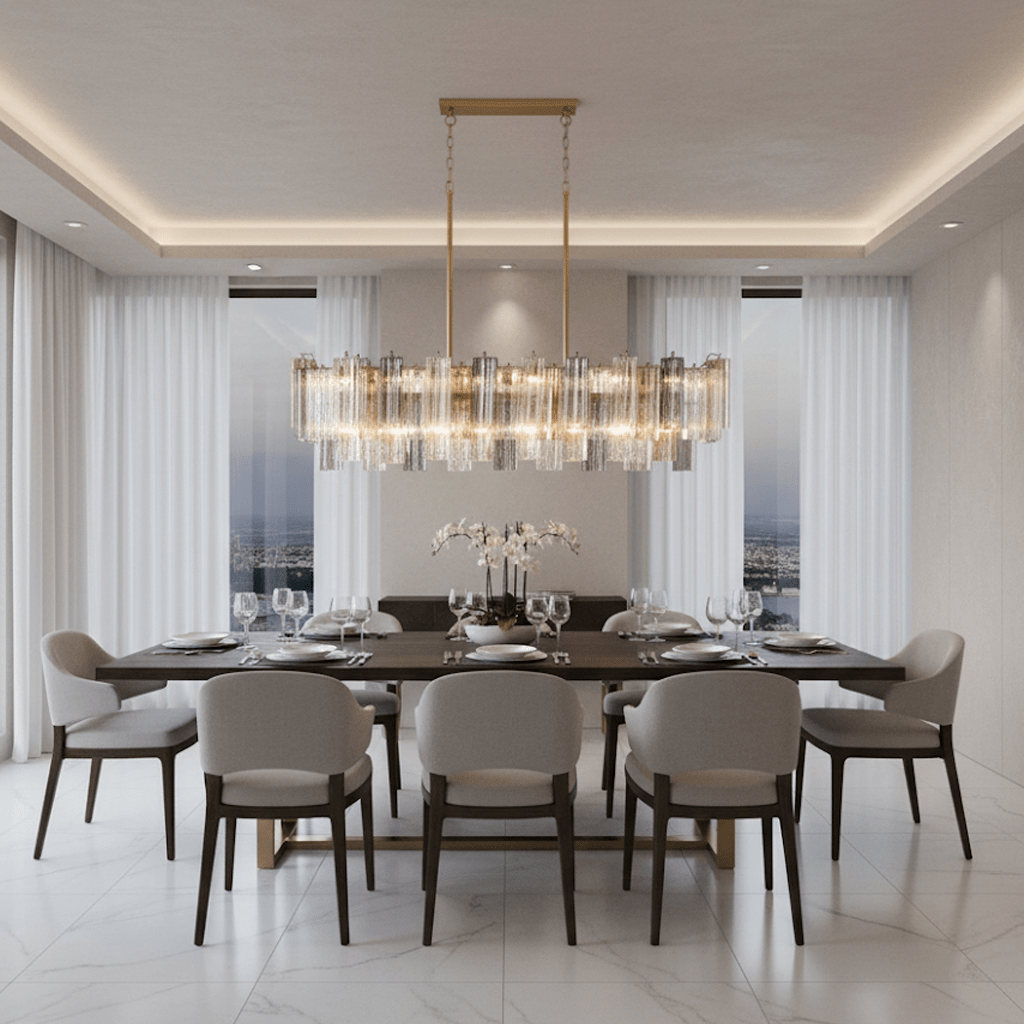 Luxury Addis Linear Chandelier