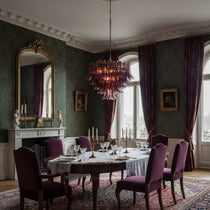 Designer Amethyst Bloom Chandelier - CasaraHouse