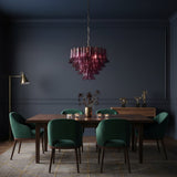 Designer Amethyst Bloom Chandelier - CasaraHouse