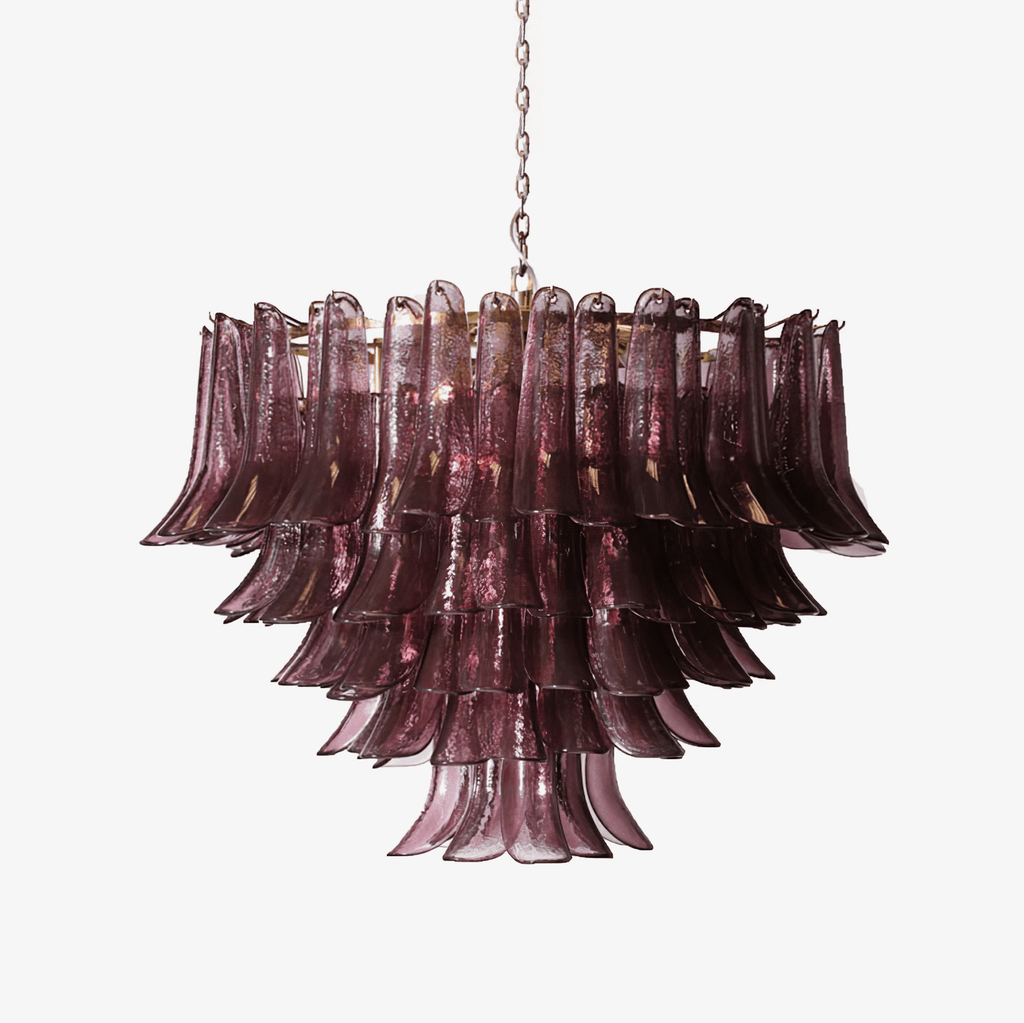 Designer Amethyst Bloom Chandelier - CasaraHouse