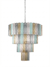 Modern Lustrava Prism Chandelier - CasaraHouse