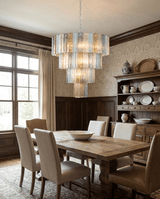 Modern Lustrava Prism Chandelier - CasaraHouse