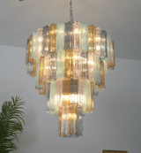 Modern Lustrava Prism Chandelier - CasaraHouse