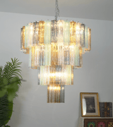 Modern Lustrava Prism Chandelier - CasaraHouse