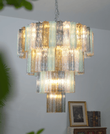 Modern Lustrava Prism Chandelier - CasaraHouse