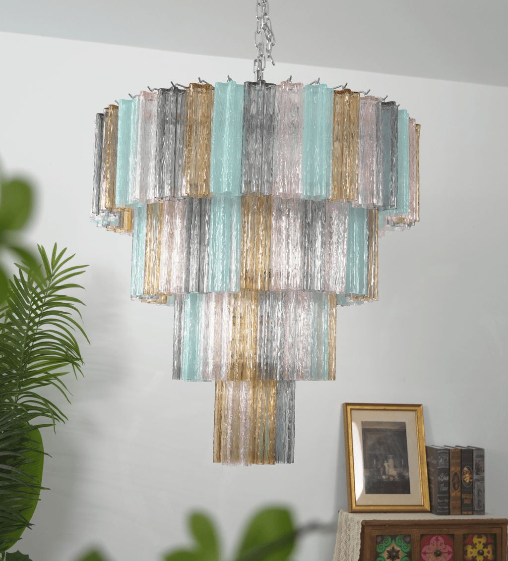 Modern Lustrava Prism Chandelier - CasaraHouse