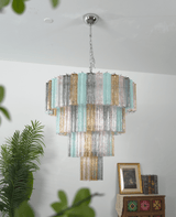 Modern Lustrava Prism Chandelier - CasaraHouse