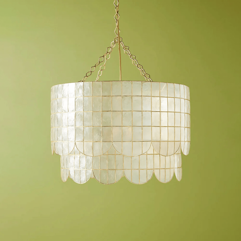 Capiz Wavecrest Chandelier