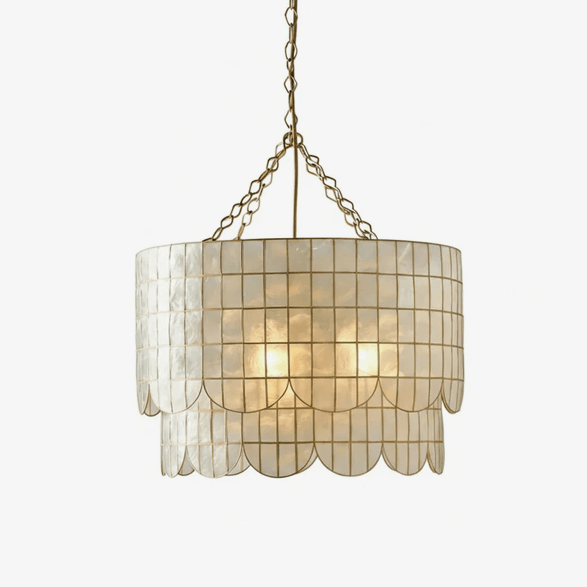 Capiz Wavecrest Chandelier Main image