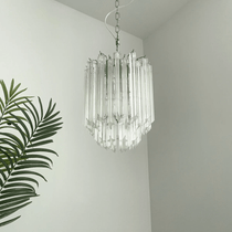Transparant Murano Prism Chandelier
