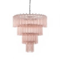 Elegant Serava Cascade Murano Chandelier - CasaraHouse